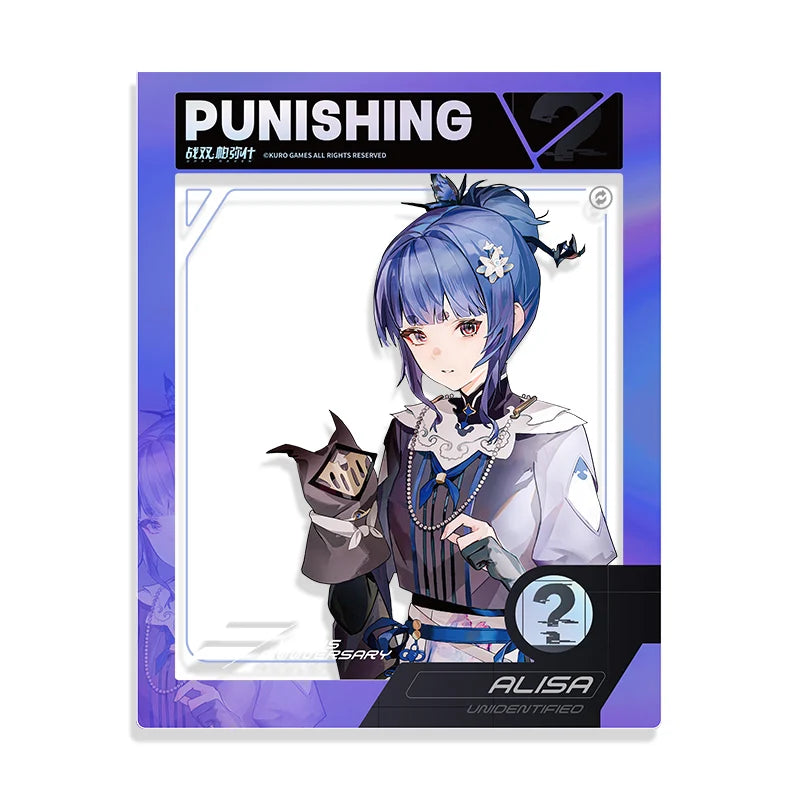 Punishing: Gray Raven - Elegant Courtyard Theme 5th Anniversary Celebration Art Paper Frame Card KURO GAMES