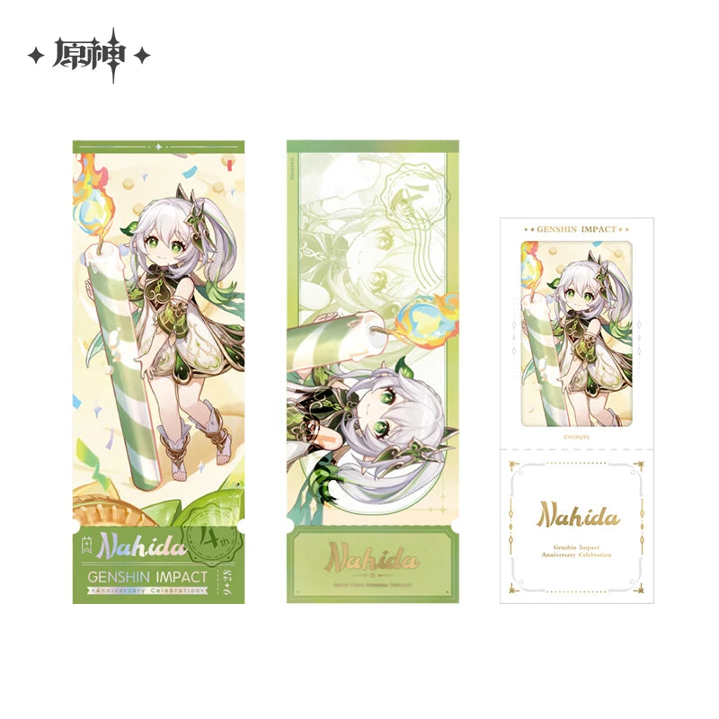 Genshin Impact - 4th Anniversary Commemorative Ticket Set miHoYo