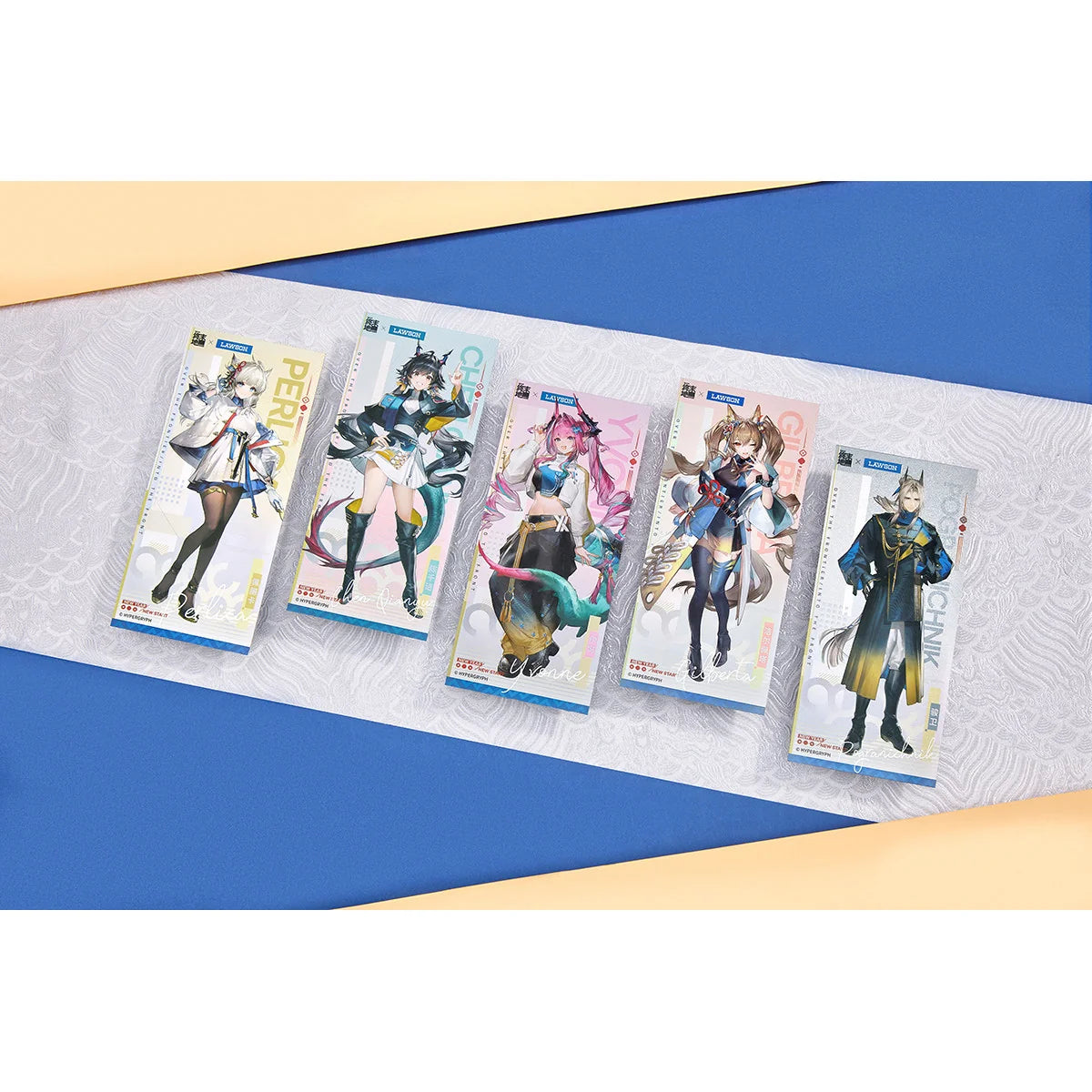 Arknights: Endfield - LAWSON Collab Series Laser Ticket Set HYPERGRYPH