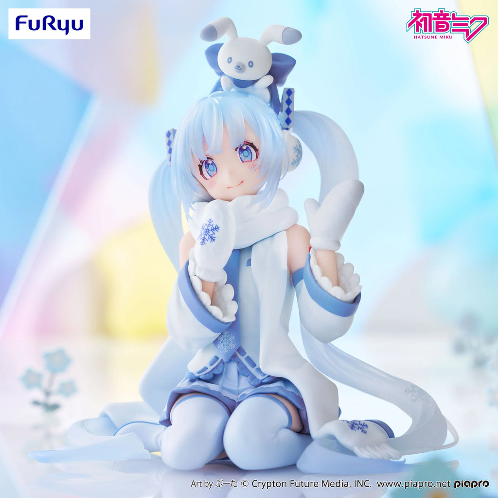 Hatsune Miku - Snow Miku (Sky Town 10th Ver.) Noodle Stopper Figure FuRyu Corporation