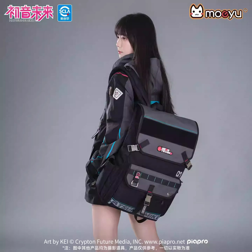 Hatsune Miku - Hatsune Miku Neon Electro Series Multi-functional Backpack Moeyu