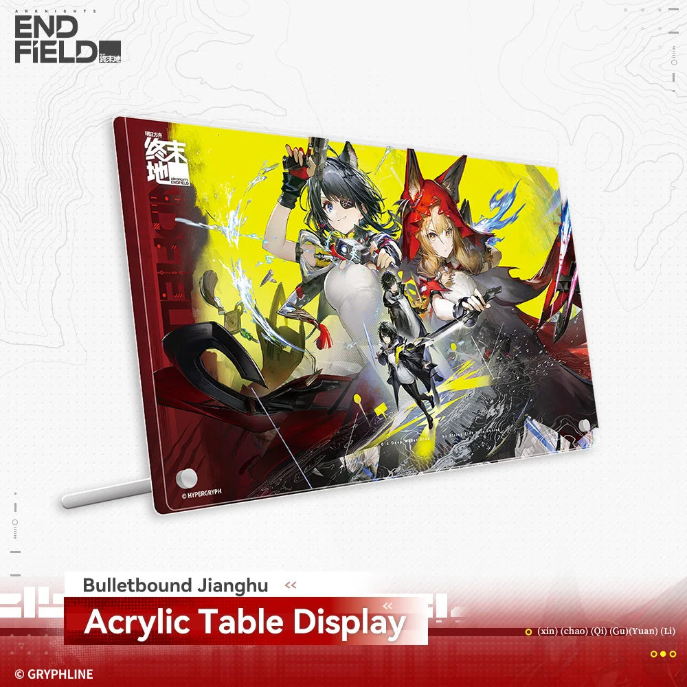Arknights: Endfield - Bulletbound Jianghu Acrylic Table Display HYPERGRYPH