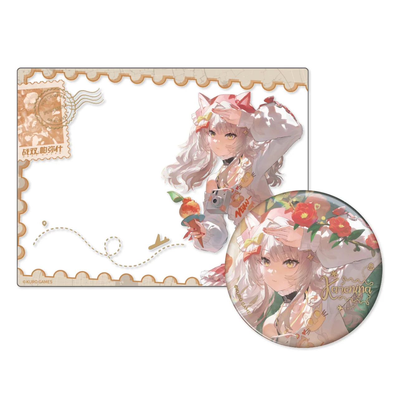 Punishing: Gray Raven - Echoes of Elsewhere 6th Anniversary Badge Transparent Card Set KURO GAMES