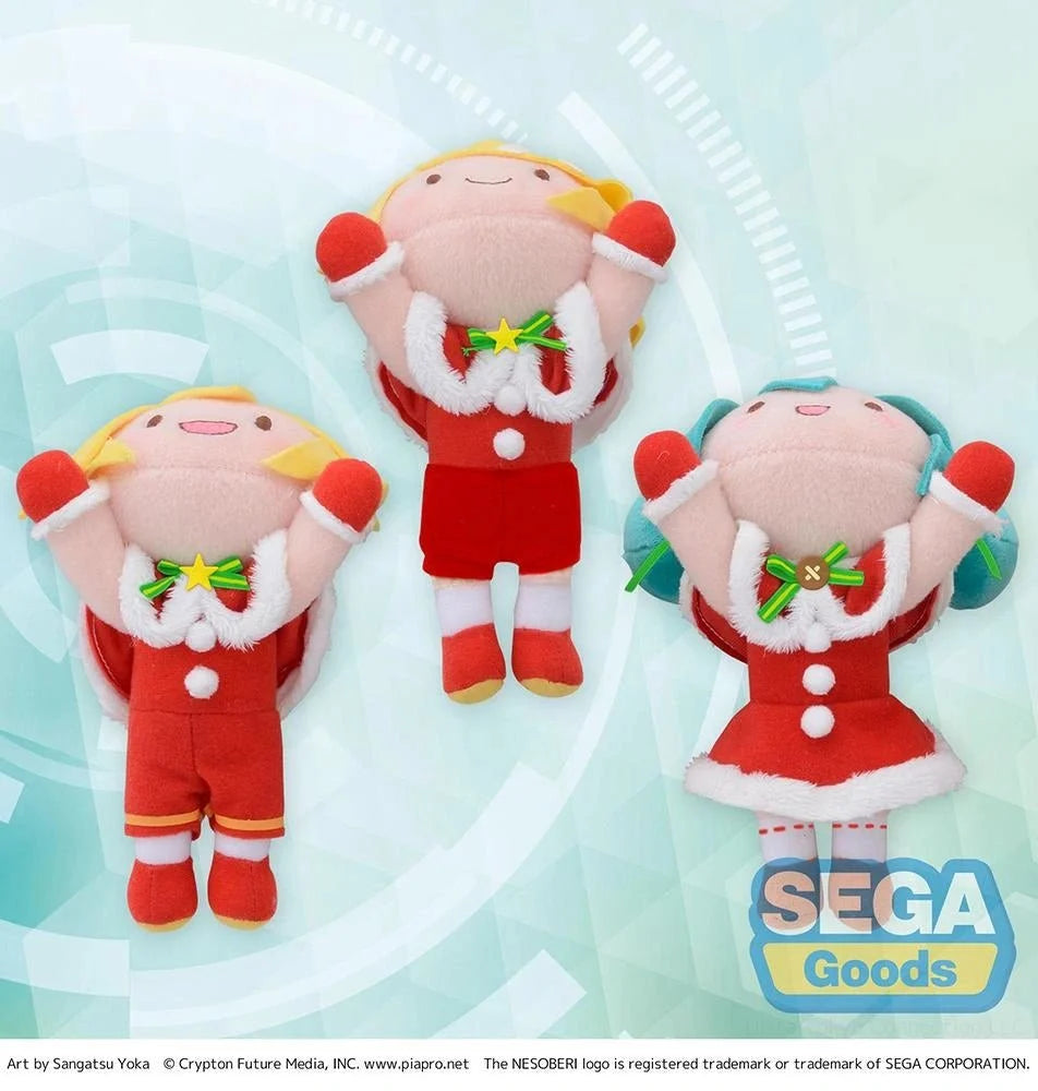 Hatsune Miku - Hatsune Miku & Kagamine Rin & Kagamine Len Christmas 2021 NESOBERI Lay-Down SEGA