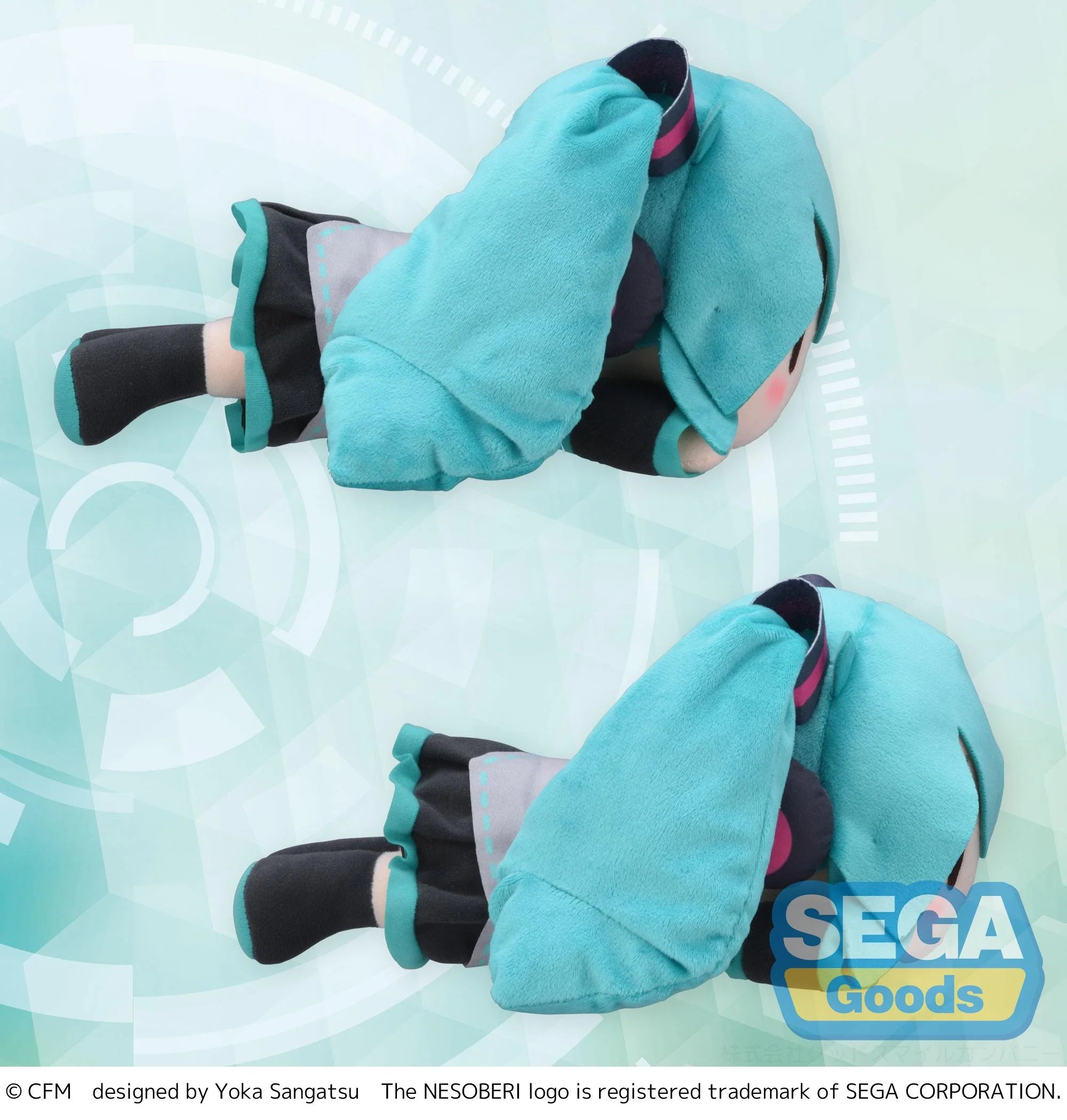 Hatsune Miku - fuwa petit (Lay-Down) Plushie SEGA