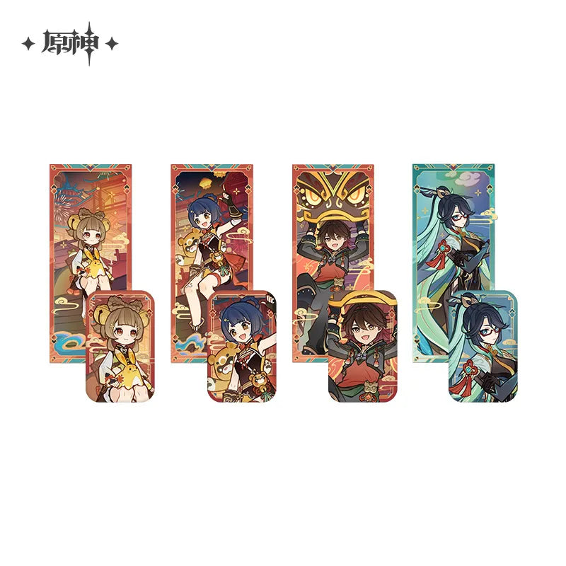 Genshin Impact - Vibrant Harriers Aloft in Spring Breeze Badge & Collectible Ticket miHoYo