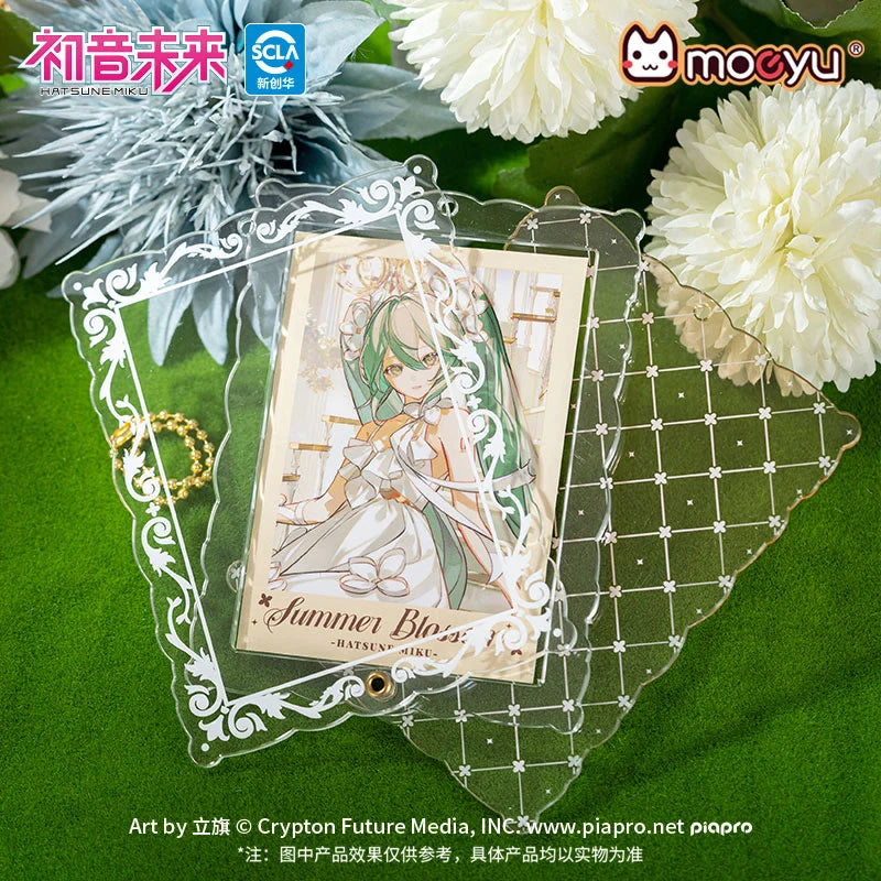 Hatsune Miku - Summer Blossom Series Acrylic Photo Frame Pendant Moeyu