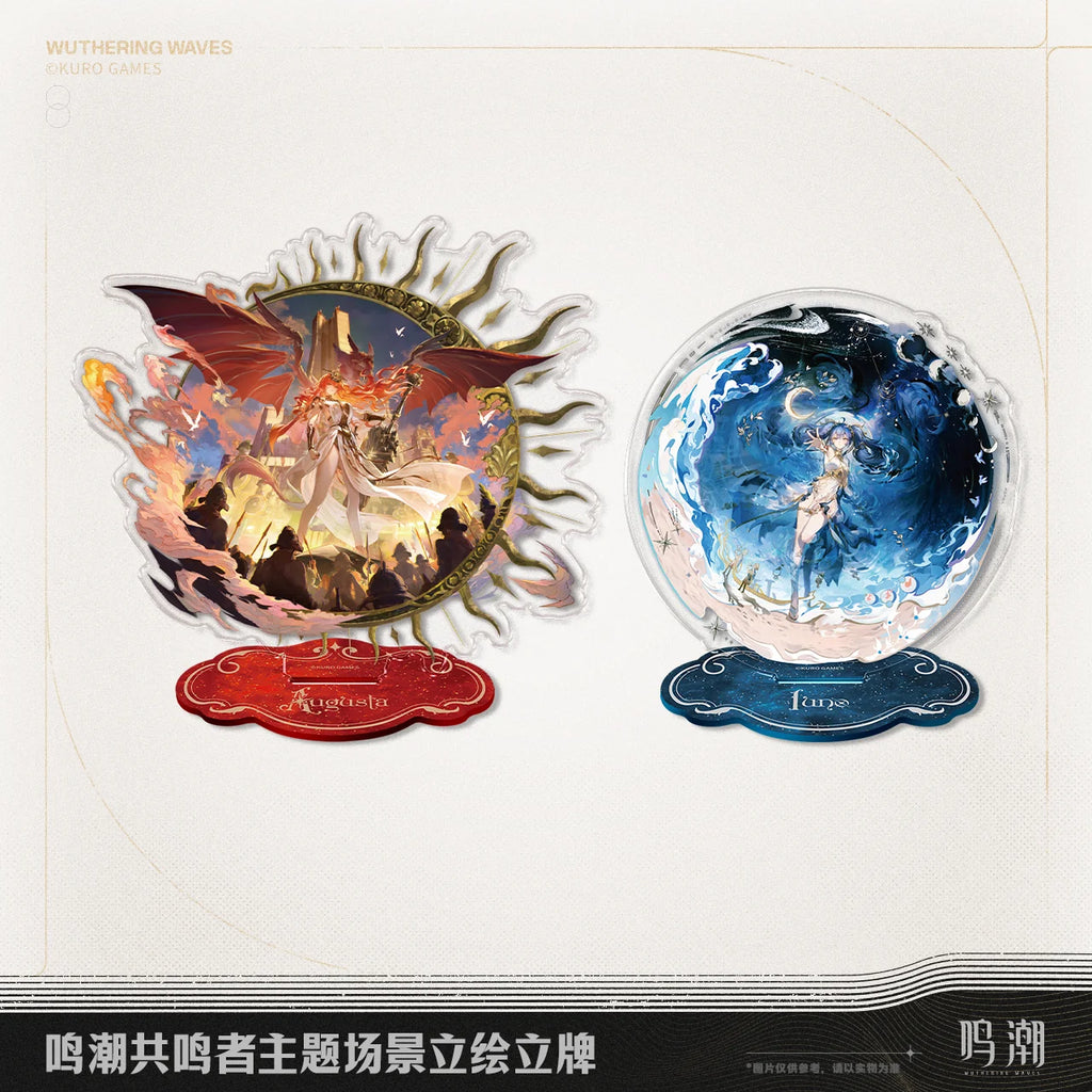 Wuthering Waves - Iuno & Augusta Resonator Themed Splash Art Standee KURO GAMES