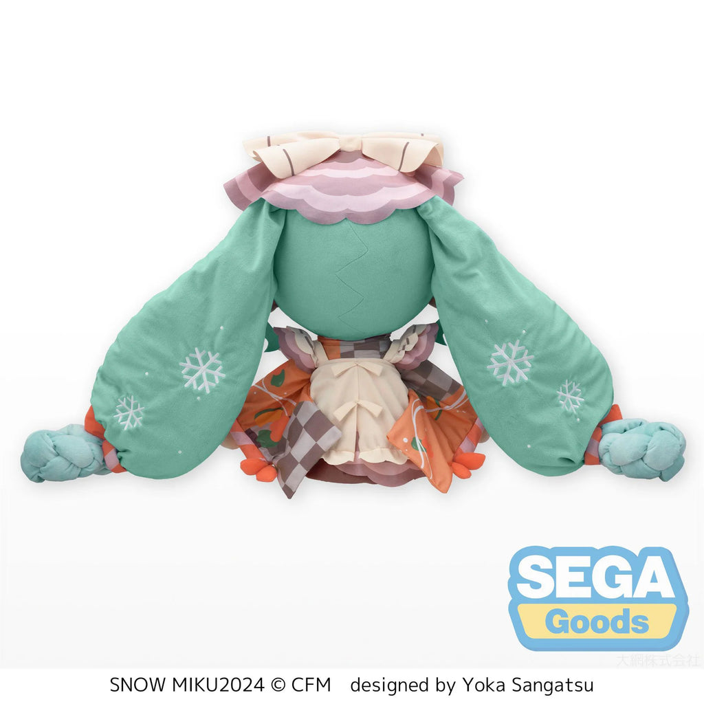 Hatsune Miku - Snow Miku (2024 Ver.) Dodeka Jumbo Plushie SEGA