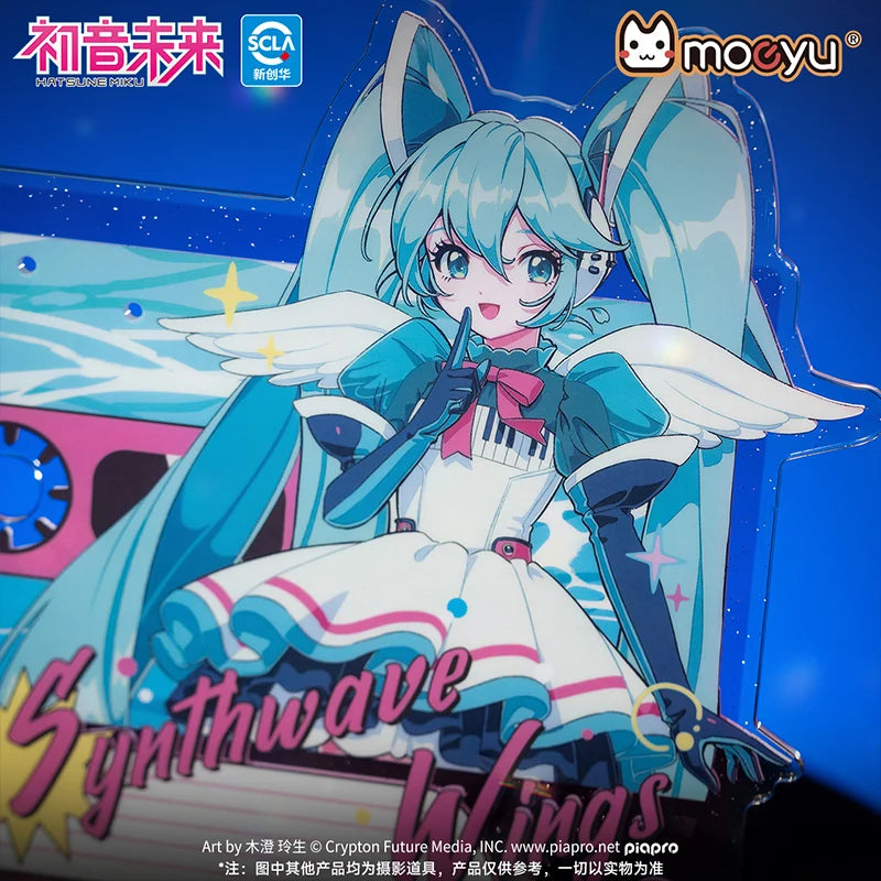 Hatsune Miku - Hatsune Miku Wings of the Synthwave Series Acrylic Jewelry Stand Moeyu