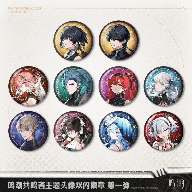 Wuthering Waves - Resonator Themed Avatar Reflective Badge Vol.1 KURO GAMES