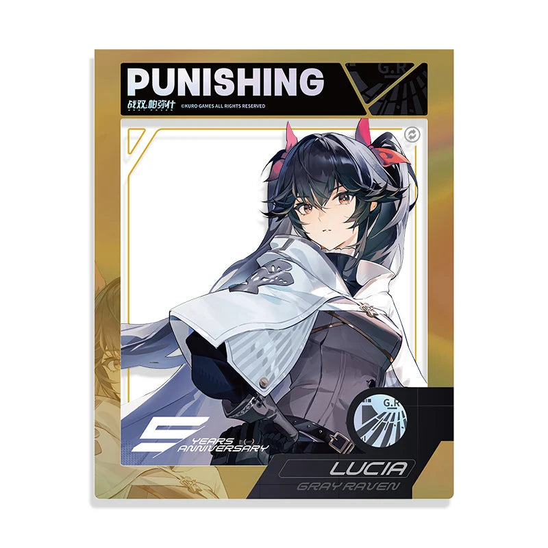 Punishing: Gray Raven - New Adventure Theme 5th Anniversary Celebration Art Paper Frame Card KURO GAMES