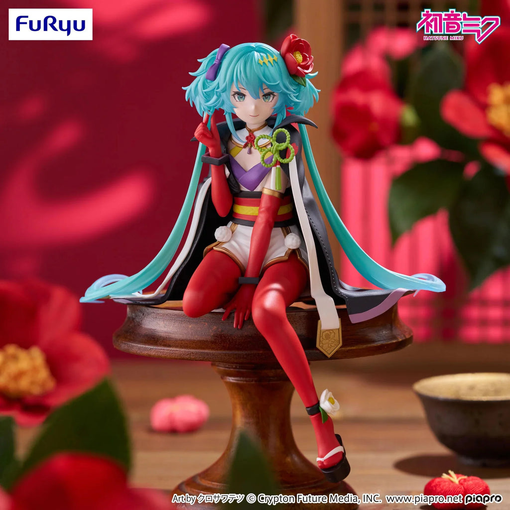 Hatsune Miku - Hatsune Miku (Flower Fairy Camellia Ver.) Noodle Stopper Figure FuRyu Corporation