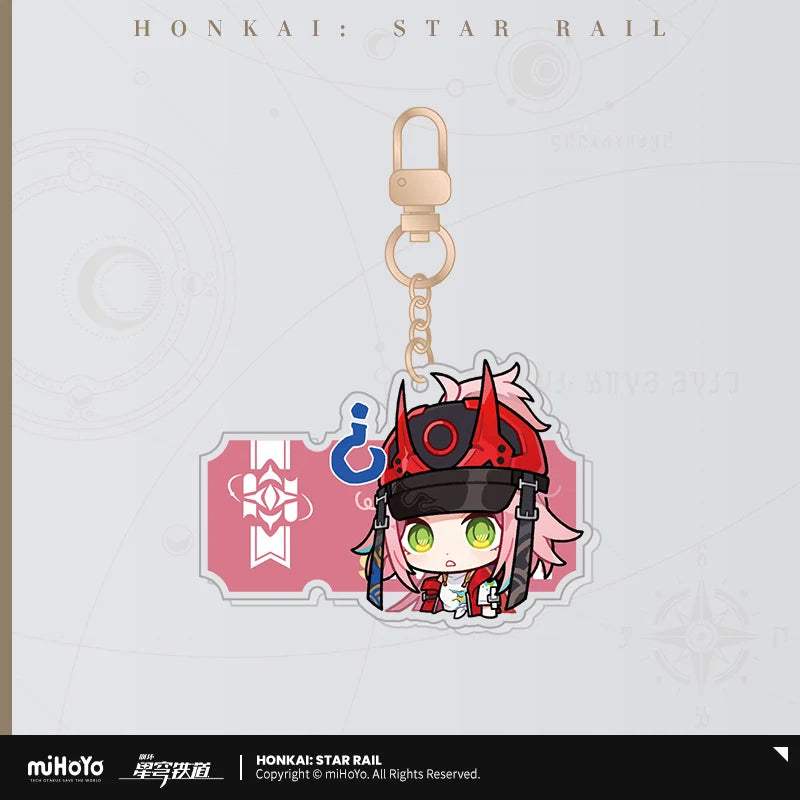 Honkai: Star Rail - Pom-Pom Gallery Sticker Keychain miHoYo