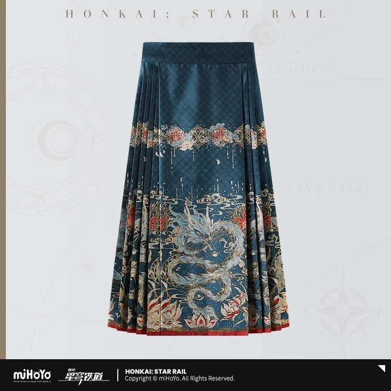 Honkai: Star Rail - Dan Heng Moonlit Drinking Impression Zipper Style Horse-face Skirt miHoYo