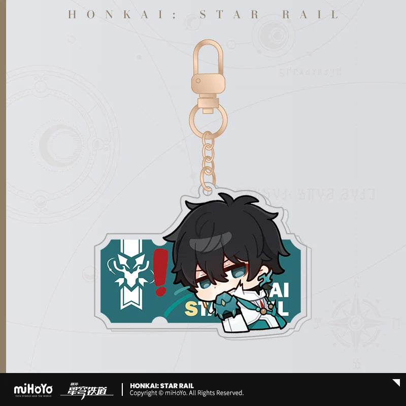Honkai: Star Rail - Pom-Pom Gallery Sticker Keychain miHoYo