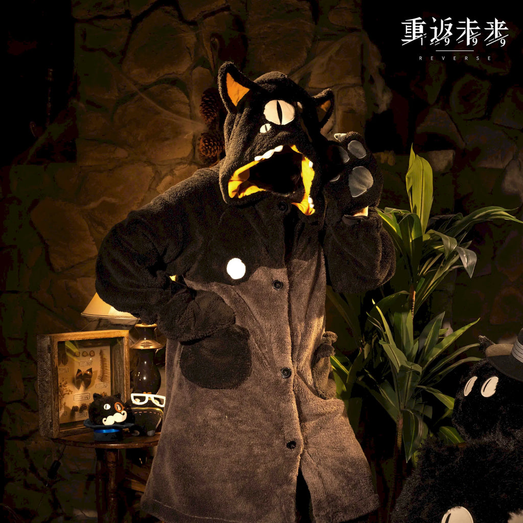 Reverse: 1999 - The Carbuncle The Devil Wears Pajamas Series Winter Sleepwear BLUEPOCH
