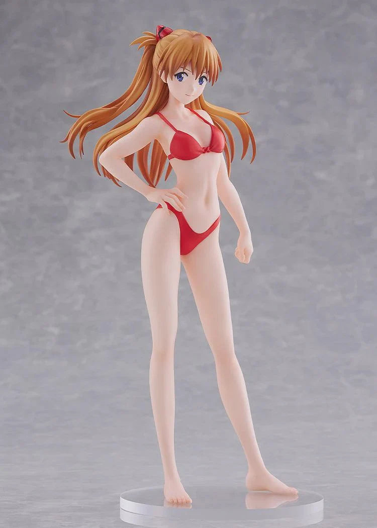 Rebuild of Evangelion - Rei Ayanami & Asuka Shikinami Langley (Beach Queens Ver.) L Size POP UP PARADE Wave