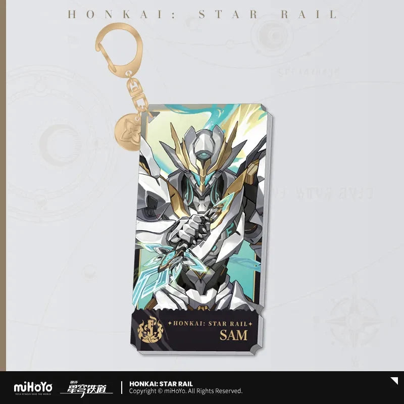Honkai: Star Rail - The Destruction Path Character Warp Artwork Acrylic Keychain miHoYo