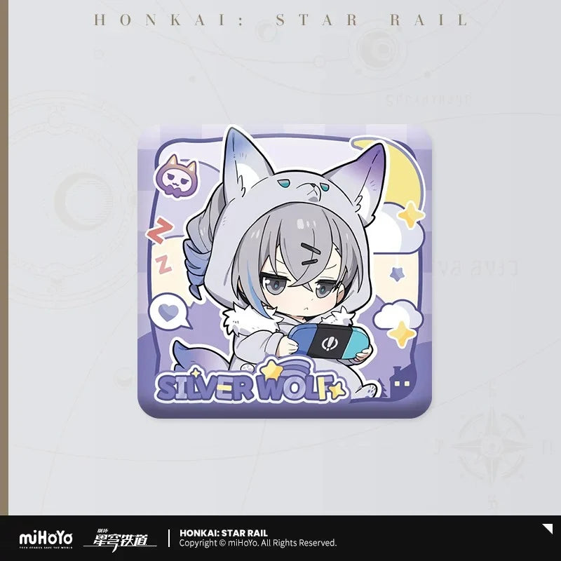 Honkai: Star Rail - Girls Dorm Series Chibi Square Badge miHoYo