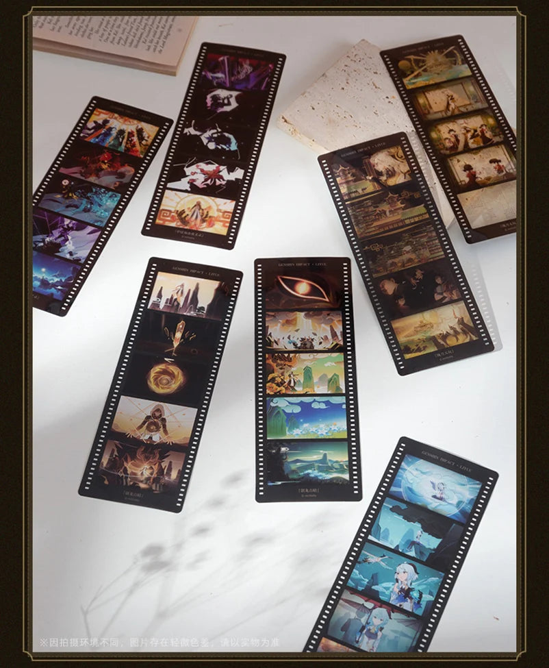 Genshin Impact - Earthly Glimpses Series Film Strip Style Bookmark Set miHoYo