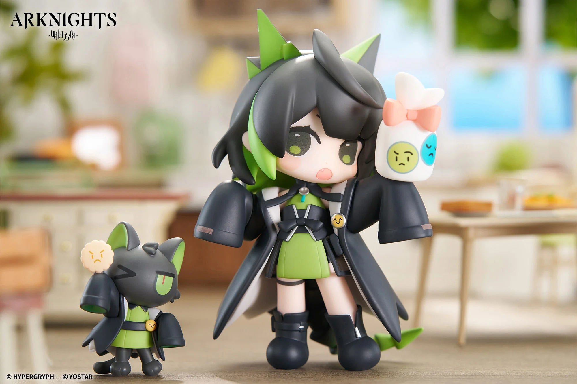 Arknights - Kal'tsit (The Remains of Time Ver.) & Mon3tr Cuties Series Chibi Figure APEX
