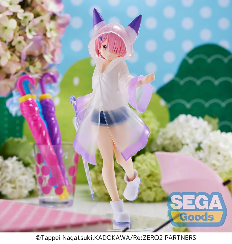 Re: ZERO - Starting Life in Another World - Ram (Raincoat Ver.) Day After The Rain Prize Figure SEGA