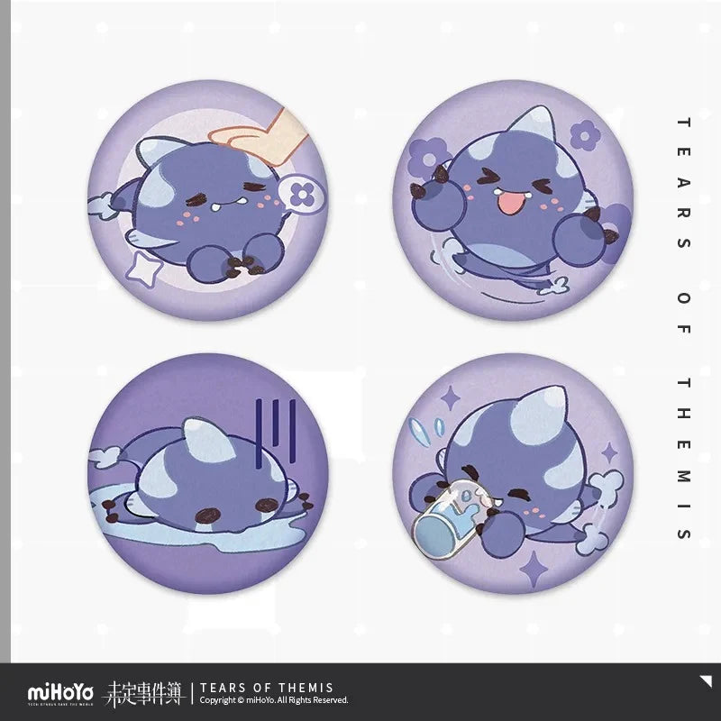 Tears of Themis - Fluffy Everyday Series Mini Plush Badge Set miHoYo