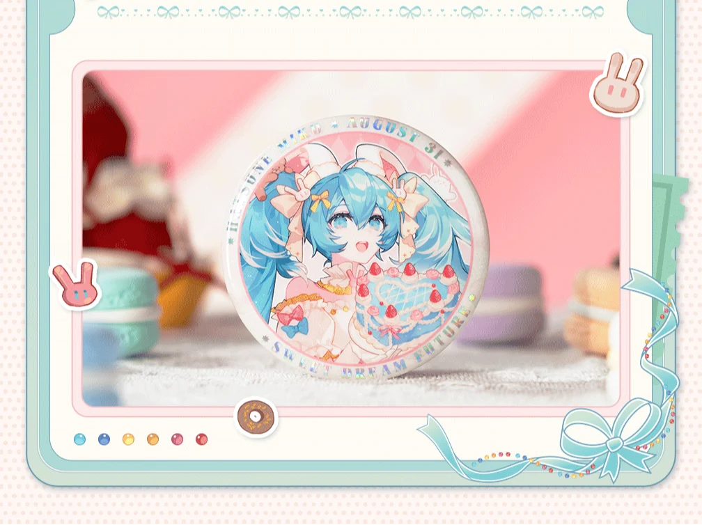 Hatsune Miku - Hatsune Miku Sweet Dream Future Series Badge Moeyu