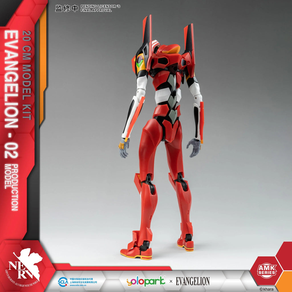 Evangelion - AMK Series EVA-02 Plastic Model Kit Yolopark