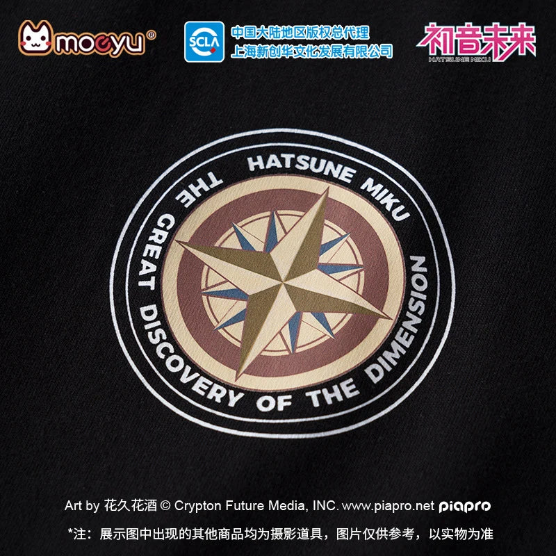 Hatsune Miku - Hatsune Miku 39 The Great Discovery of The Dimension Printed T-shirt Moeyu