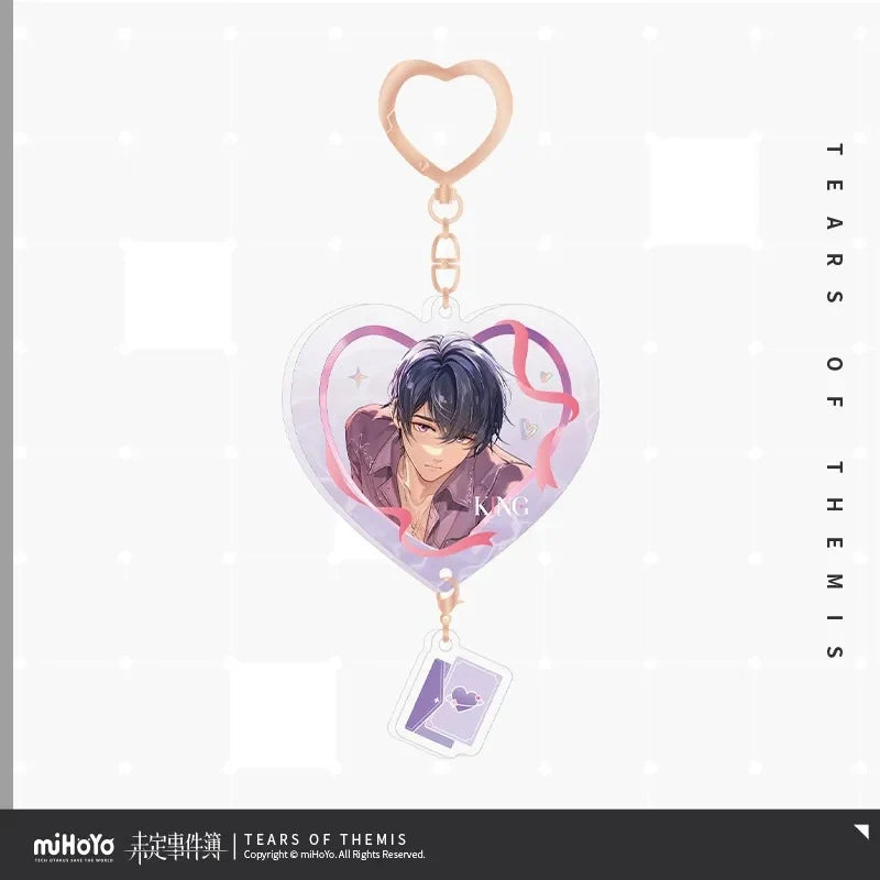 Tears of Themis - Fervent Desires Series Heart Acrylic Keychain miHoYo