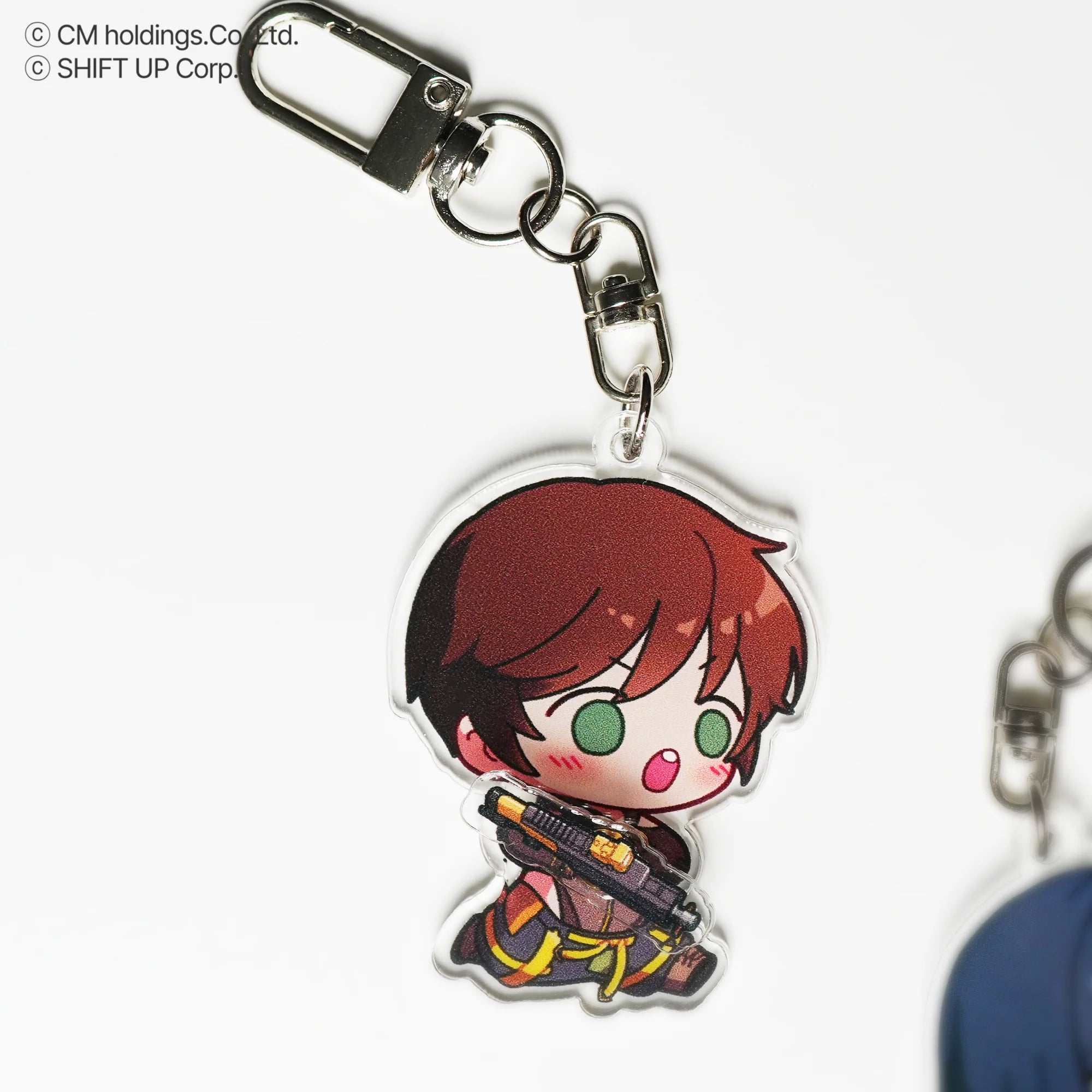GODDESS OF VICTORY: NIKKE X Stellar Blade - EVE & Raven & Lily 03 Spin Acrylic Keyring GNF TOYZ