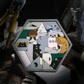 Reverse: 1999 - The Temporal Scale Wooden Block Puzzle BLUEPOCH