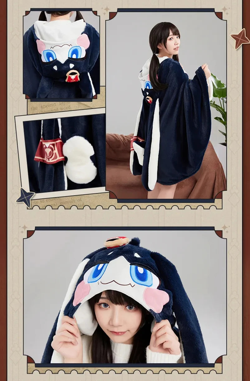 Honkai: Star Rail - Pom-Pom Plush Shawl Blanket miHoYo