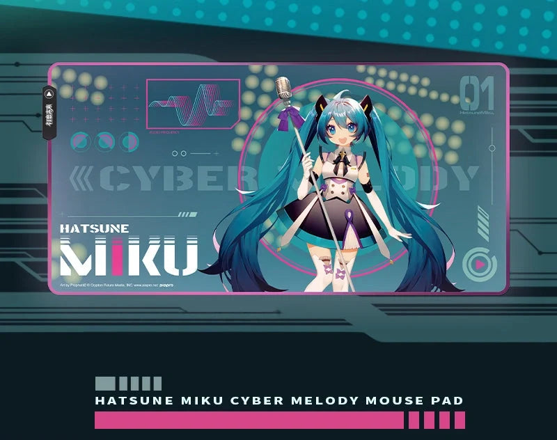 Hatsune Miku - Hatsune Miku Cyber Melody Mouse Pad Moeyu