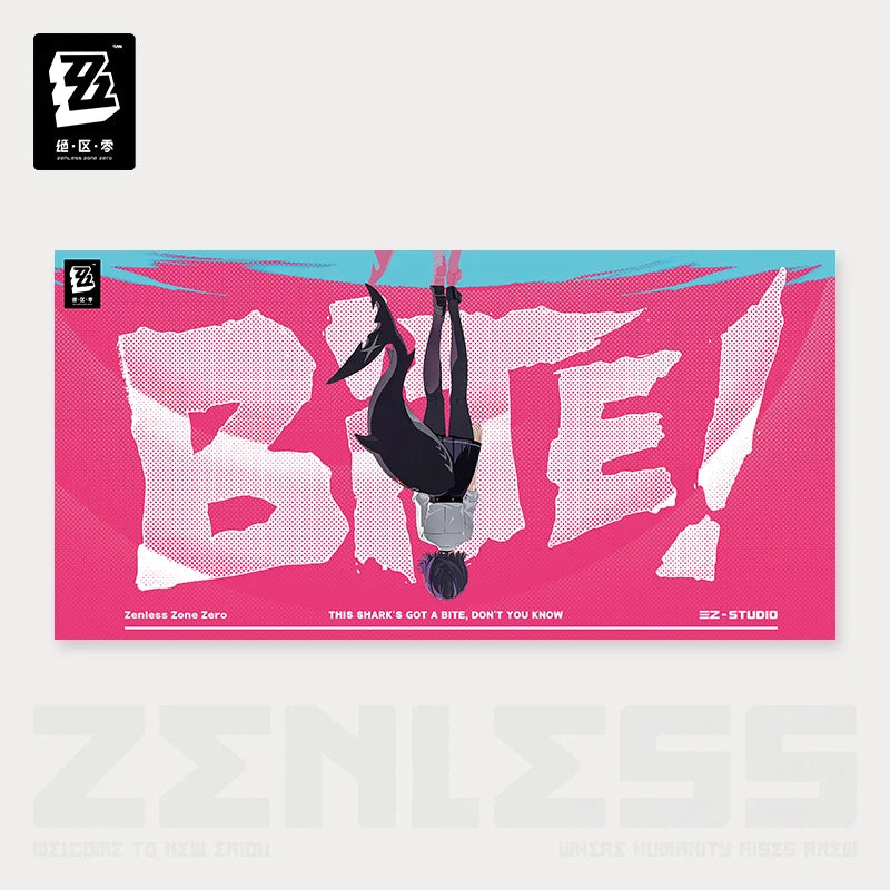 Zenless Zone Zero - Ellen Shark Gotta Bite Bath Towel miHoYo