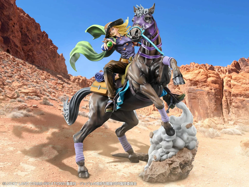 [Per-order] Jojo's Bizarre Adventure: Steel Ball Run - Gyro Zeppeli & Valkyrie Non Scale Figure Medicos Entertainment