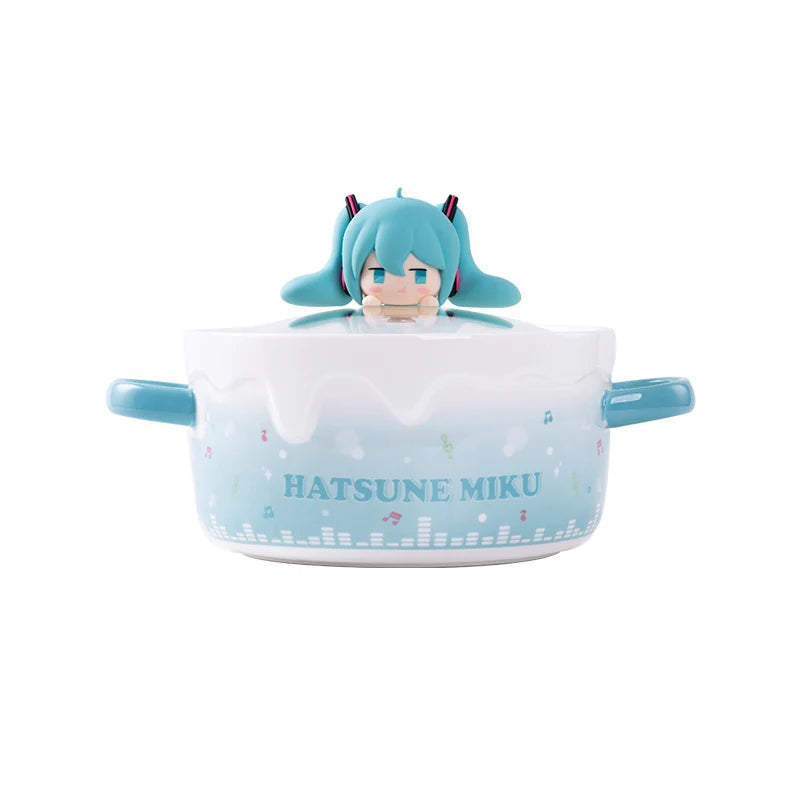 Hatsune Miku - Hatsune Miku Angry Pouty Face Bowl (with lid) Moeyu