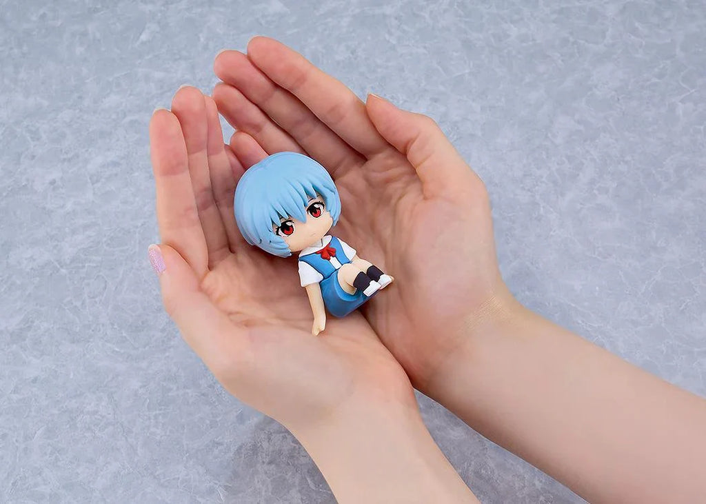 Rebuild of Evangelion - Rei Ayanami & Asuka Shikinami Langley Rubber Keychain Good Smile Company