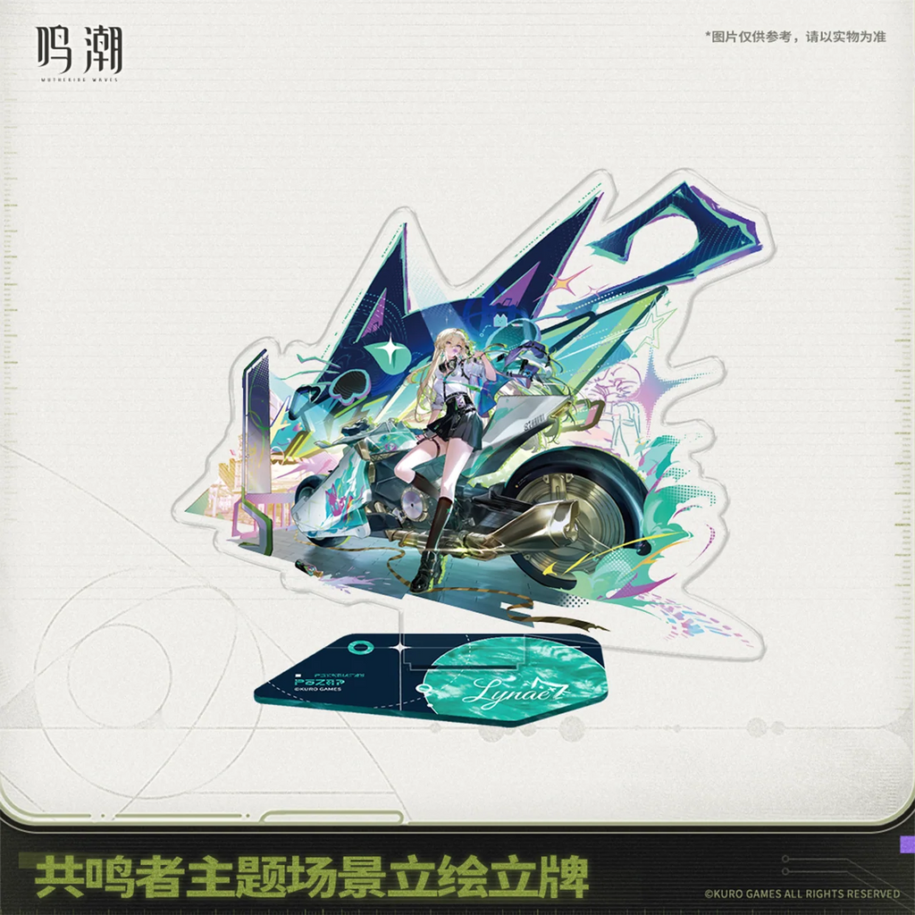 Wuthering Waves - Chisa & Lynae & Mornye Resonator Themed Splash Art Standee KURO GAMES