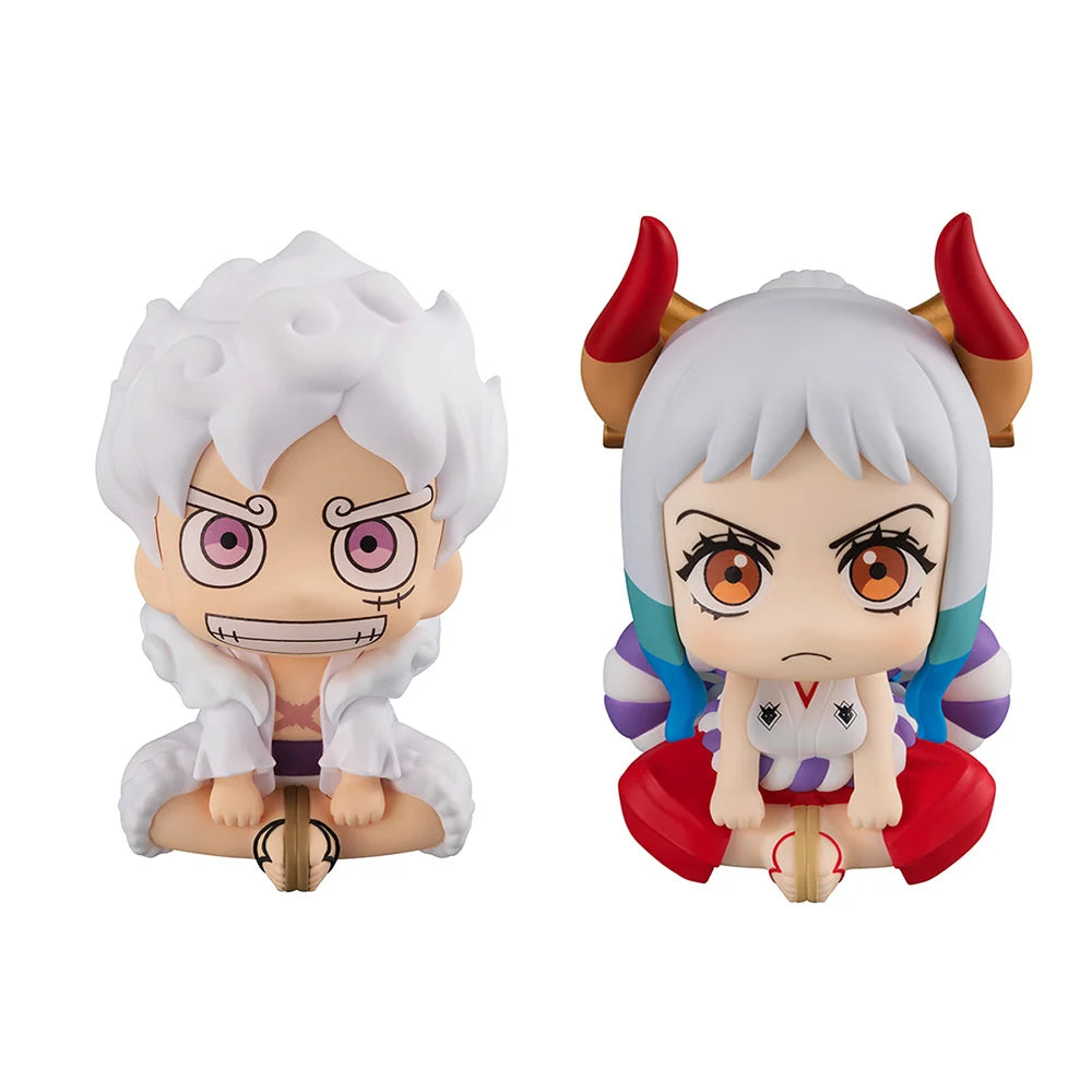 One Piece - Monkey D. Luffy Gear Five & Yamato [with gift] Mini Figure MegaHouse