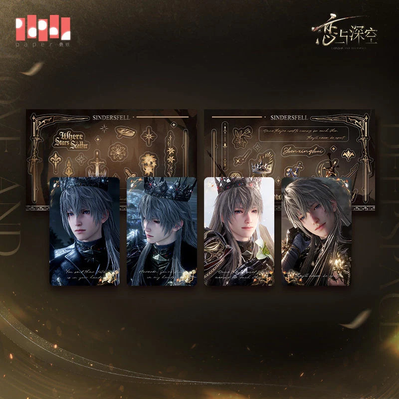 Love and Deepspace - Xavier King of Darknight Series Mini Card Set InFold Games