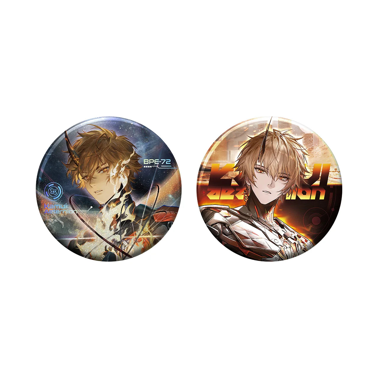 Punishing: Gray Raven - Kamui: Aeternion Frame Reflective Badge Set KURO GAMES