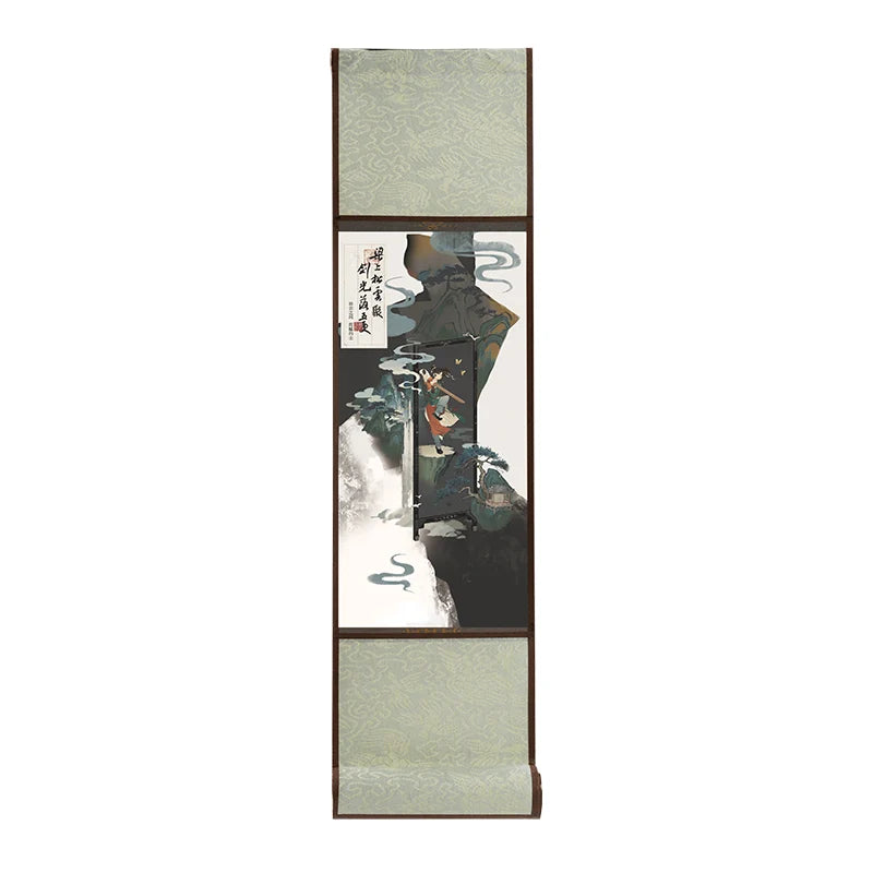 Reverse: 1999 - The Lost Dream Scroll Painting BLUEPOCH