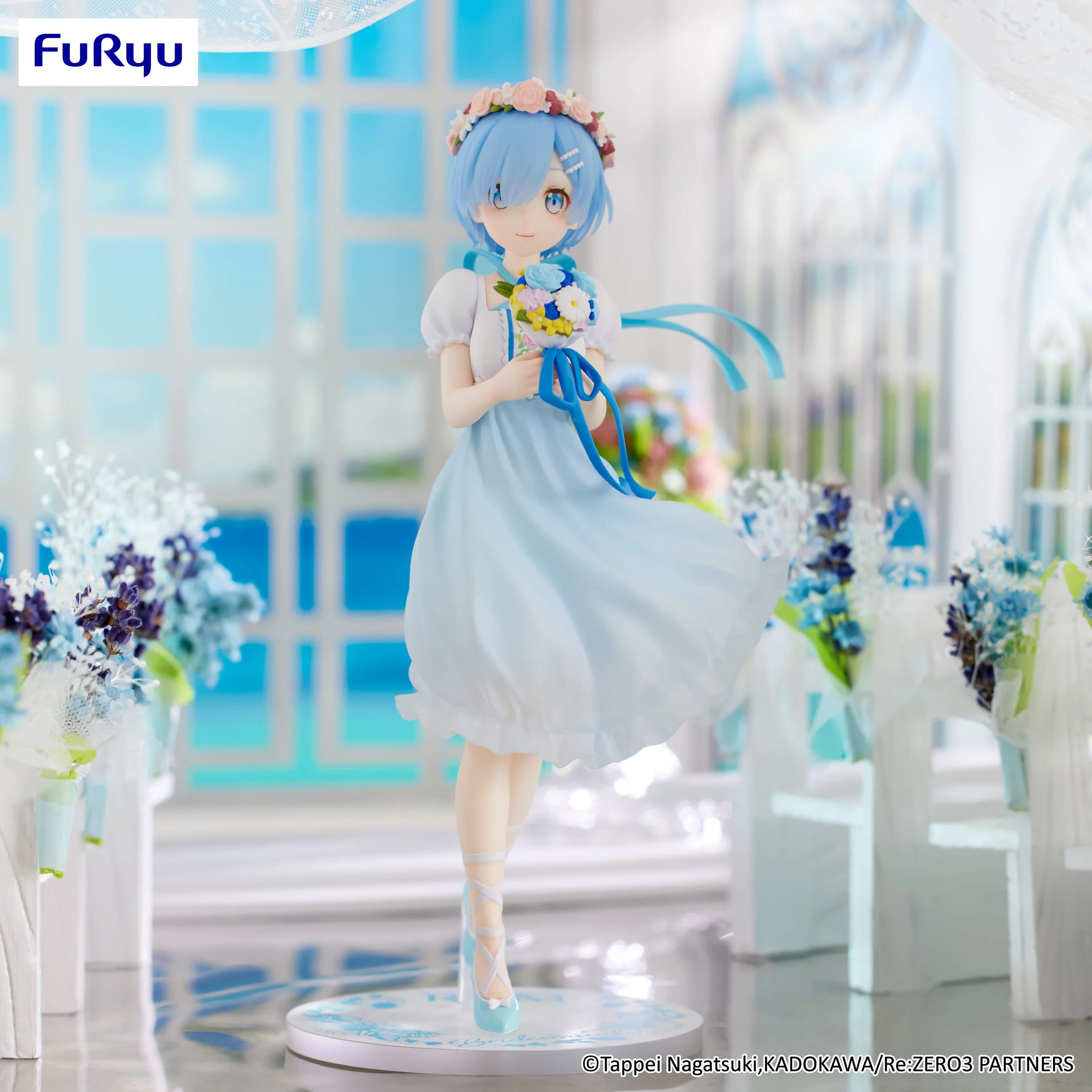 Re:ZERO Starting Life in Another World - Rem (Bridesmaid Ver) Trio-Try-iT Prize Figure FuRyu Corporation
