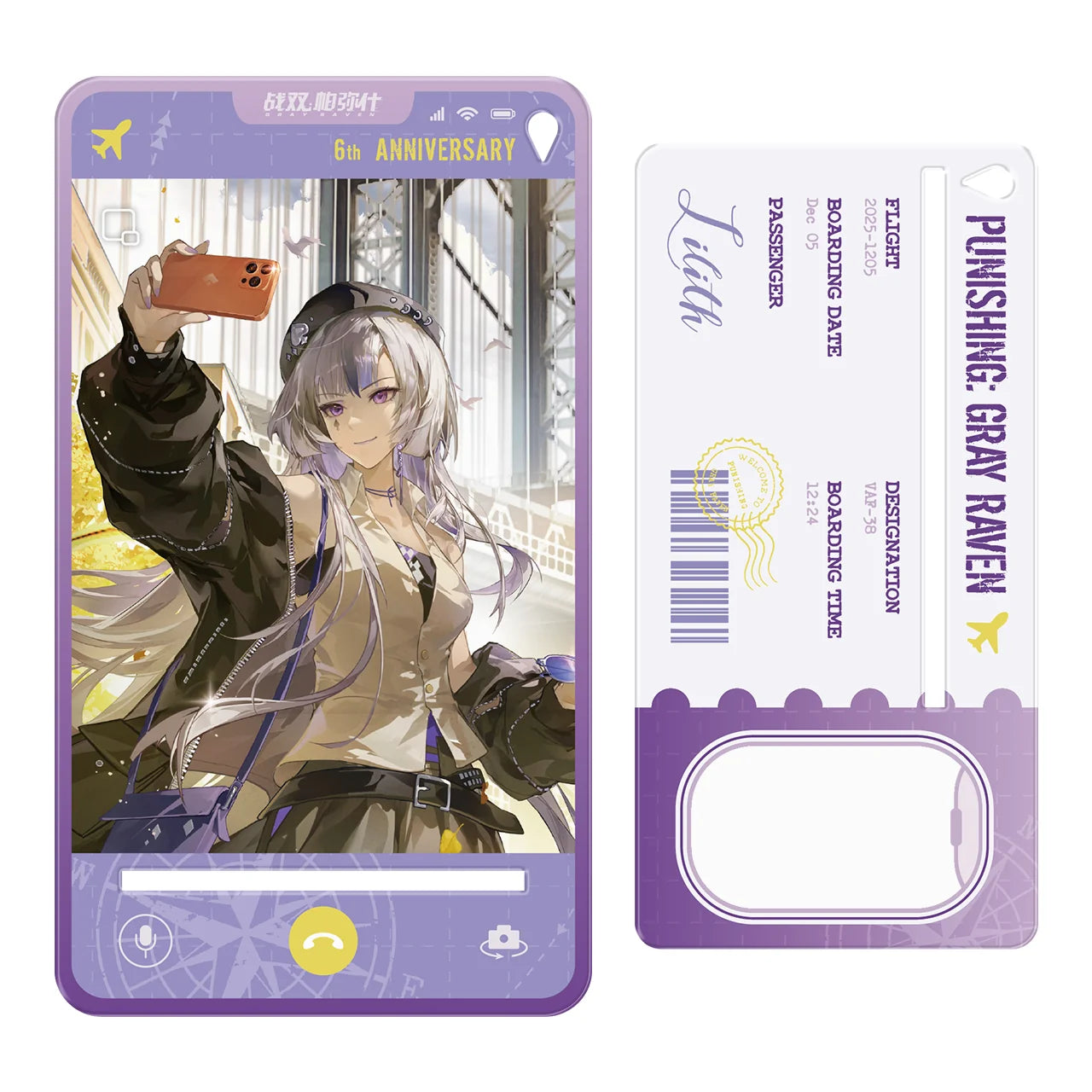 Punishing: Gray Raven - Echoes of Elsewhere 6th Anniversary Display Standee KURO GAMES