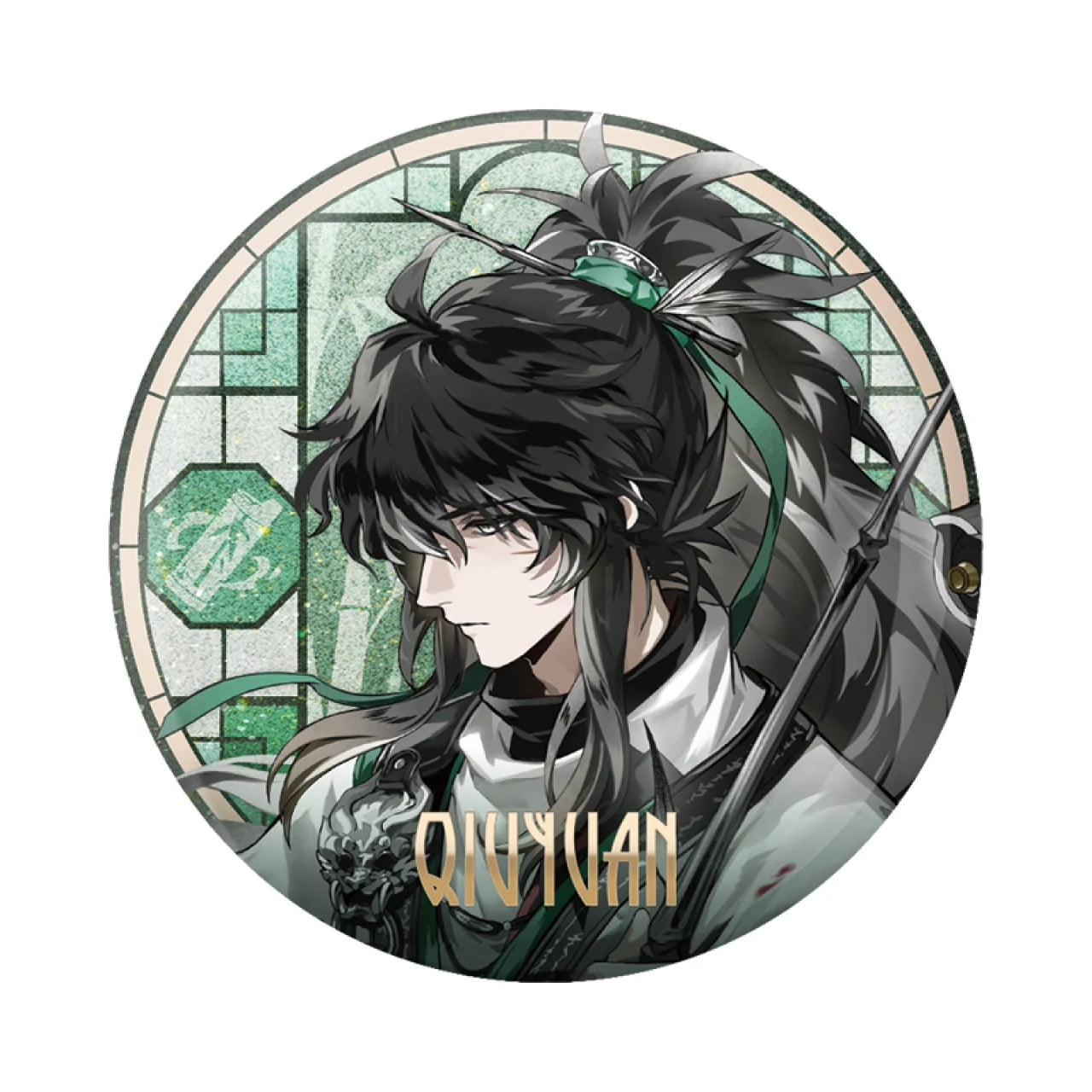Wuthering Waves - Galbrena & Qiuyuan Arcane Reflections Series Tin Badge KURO GAMES