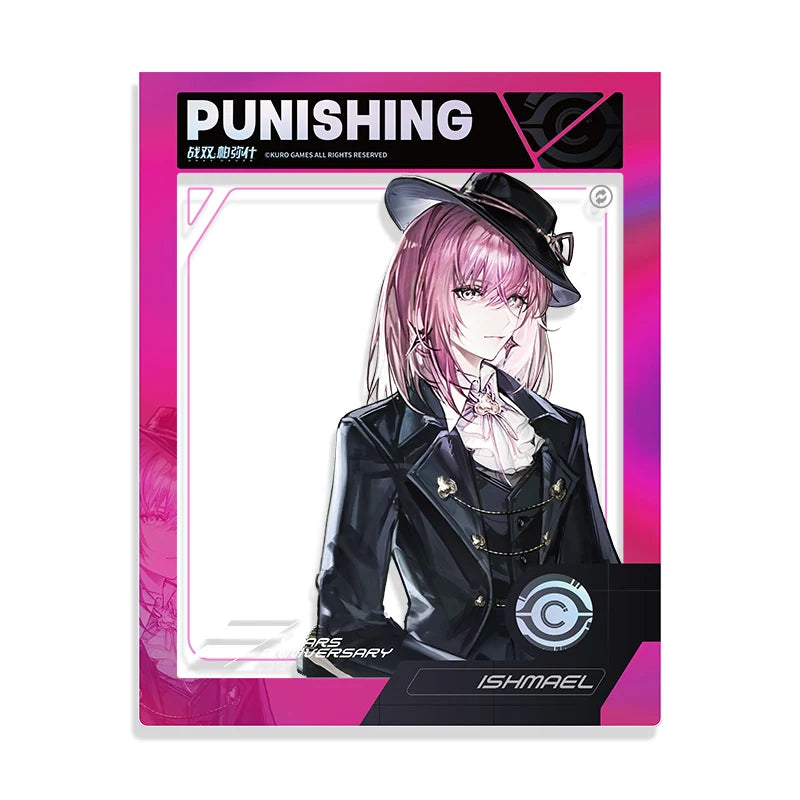 Punishing: Gray Raven - Invisible Rainfall Theme 5th Anniversary Celebration Art Paper Frame Card KURO GAMES