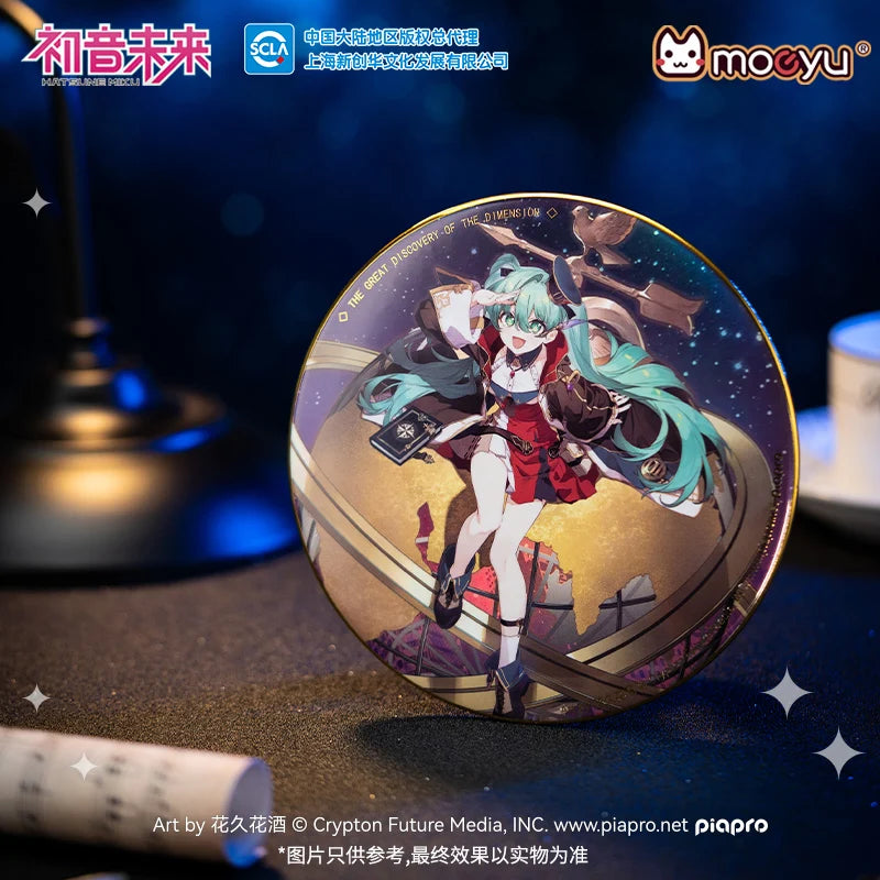 Hatsune Miku - Hatsune Miku 39 The Great Discovery of The Dimension Large Badge Moeyu
